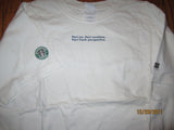 Starbucks & Tazo Shaken Coffees & Teas T shirt Large
