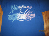 Niagara Falls Canada Vintage Blue T shirt Large