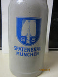 Spatenbrau Munchen Vintage 1 Liter Ceramic Beer Stein Germany