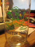 Notre Dame Fighting Irish Vintage 6 Inch Tall Logo Glass