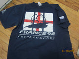 England Football World Cup 1998 T Shirt XL Adidas
