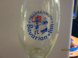 Michigan Sesquicentennial Logo Tulip Style Beer Glass Frankenmuth