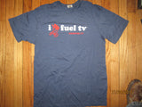 I Love FUEL TV Blue T Shirt Medium