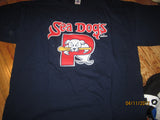 Portland Sea Dogs Logo T Shirt Large
