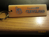 Cleveland Indians Vintage 70's Lucite Keychain