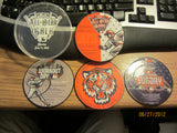 Set Of 4 2005 MLB All Star Game Record Label Coasters W/Case Promo Only