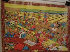 The Bowlers 1965 Silskcreened Poster By Hanson
