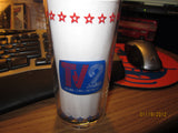 WJBK TV 2 Detroit 1976 Bicentennial Glass Promo RARE!