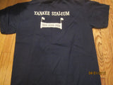 New York Yankees Yankee Stadium Facade Logo T Shirt Large