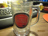 Detroit Pistons Old Logo Large Heavy Plastic Beer Mug Dead Stock Vintage