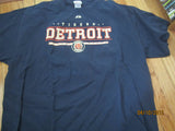 Detroit Tigers Old Logo Navy T Shirt XXL