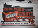 New York Giants Short Heard Around The World T Shirt Large Nike Baseball
