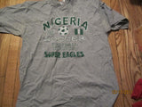 Nigeria Super Eagles 1998 World Cup T Shirt XL
