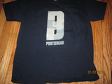 Portishead "3" Logo Navy Vintage Fit T Shirt XL