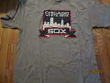 Chicago White Sox Old Skyline Logo Grey T Shirt XL
