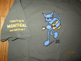 Montreal Jazz Festival Olive Green T Shirt Large
