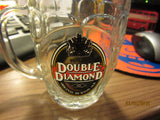 Double Diamond English Beer Pint Glass With Handle