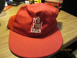 Red Roof Inns Vintage Mesh Trucker Snapback Hat
