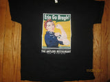 Erin Go Bragh Vintage Poster T Shirt XL Antlers Soo Michigan Beer