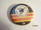 San Diego Padres Swingin' Padre Logo 2 1/4" Round Pin