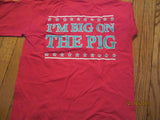 Piggly Wiggly Logo Pink T Shirt Kids Large