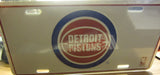 Detroit Pistons Old Logo Metal License Plate Sealed