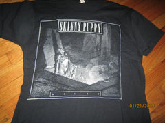 Skinny Puppy Digit Vintage 90's T Shirt XL 50% 50%