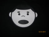 Ghostly International "Boy" Logo Black T Shirt XL