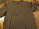 Ted Baker London Sewn Letters Brown T Shirt Size 3 Medium
