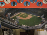 Detroit Tigers 1983 Team Poster Includes Tiger Stadium Photo NIP