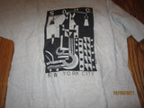 Soho New York City Logo Grey T Shirt XL