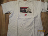 Cleveland Indians Nike Throwback Ad Logo T Shirt Large