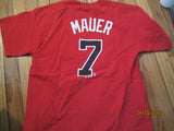 Minnesota Twins #7 Joe Mauer T Shirt Kids XL