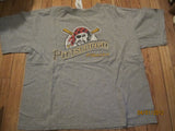 Pittsburgh Pirates Logo Grey T Shirt Large Adidas