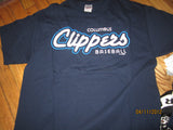 Columbus Clippers Baseball Logo T Shirt Large