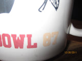 Michigan Football Rose Bowl 1987 Ceramic Coffee Mug