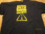 Autobahn Society Vintage Anti 55 MPG Speed Limit 1981 TShirt XL Kraftwerk
