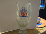 Michigan Sesquicentennial Logo Tulip Style Beer Glass Frankenmuth