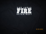 Las Vegas Fire Department Navy T Shirt Large