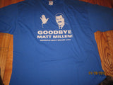 Detroit Lions Goodbye Matt Millen T Shirt XXL