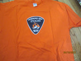 Detroit Tigers 2006 Opening Day Orange T Shirt XL WXYT
