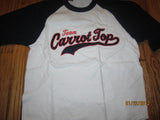 Carrot Top Team Carrot Top 3/4 Sleeve Raglan T Shirt Medium Comedy