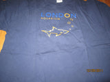 London Aquarium Logo Navy T Shirt XXL England