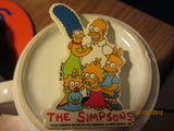 The Simpsons Family Photo Plastic Coated Cardboard Pin