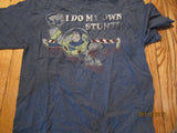 Toy Story Buzz Lightyear Blue Vintage Fit T Shirt Large