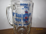 Royal Canadian Legion #255 Windsor Ontario 1974 Heavyweight Glass Beer Mug