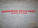 Stroh's Bohemian Style Beer Detroit Michigan T shirt medium