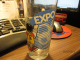 Expo 86 Vancouver 6 1/4 Tall Glass Canada
