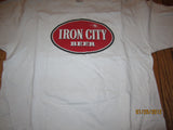 Iron City Beer Classic Logo T Shirt Large Pittsburgh