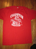 Vintage 1986 Champion 400 T Shirt Large NASCAR MIS
